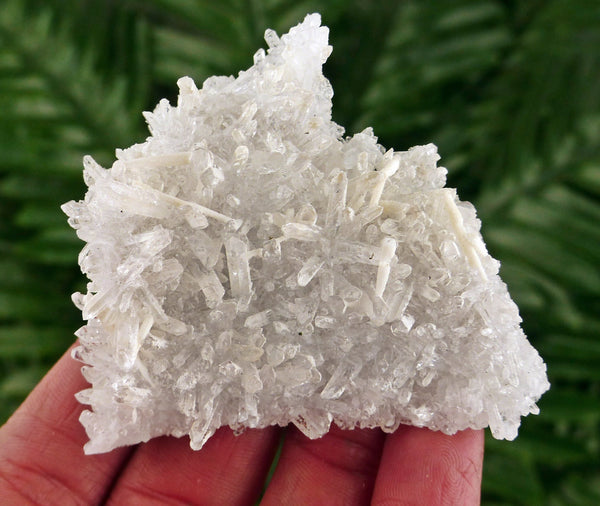 Amazing Clear Quartz with Calcite, Quartz, Crystal, Mineral, Natural Crystal, Raw Crystals N998