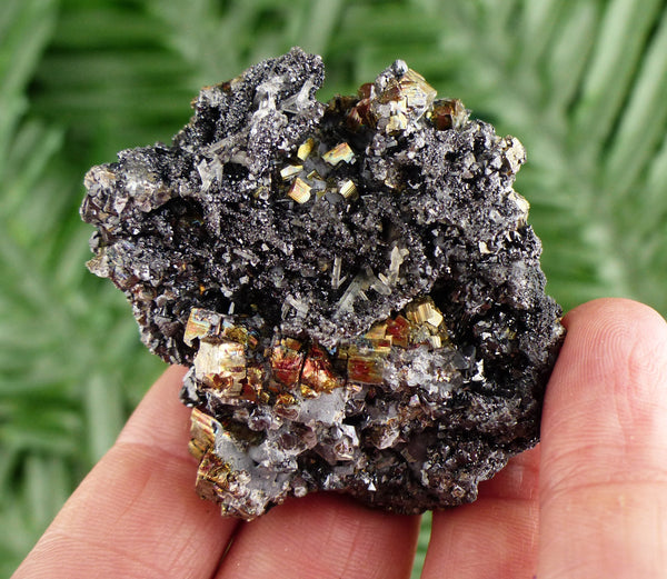 Amazing Pyrite with Sphalerite, Sphalerite Crystal, Pyrite , Crystals, Fool's Gold,  Mineral, Natural Crystal B3644