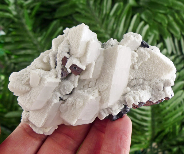 Calcite with Galena | Calcite Crystal | Crystals | Natural Crystal | Healing Crystal | Calcite Raw | Clear Quartz | Rare Calcite