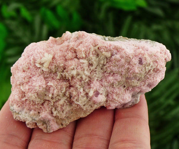 Rare Rhodochrosite with Stilbite, Rhodochrosite crystal,Crystal Cluster, Raw Mineral, Natural Crystal