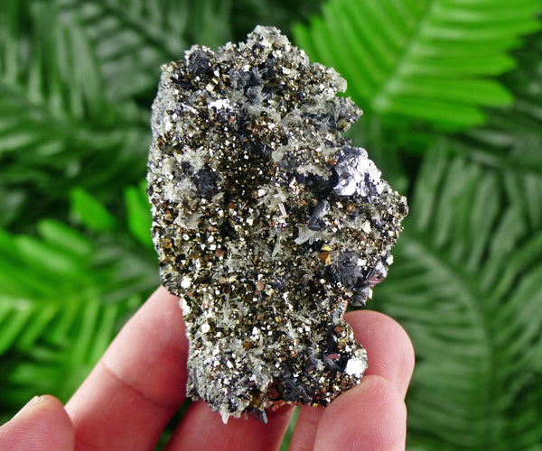 Rare Quartz with Sphalerite and Pyrite, Crystal, Mineral, Natural Crystal, Pyrite Crystal, Pyrite Mineral