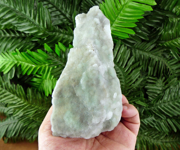 Amazing Energy Green Chalcedony with Chrysoprase, Crystals, Natural Crystal, Raw Crystals, Healing Crystals B809