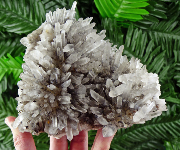 Amazing Big Quartz with Sphalerite Inclusions Crystal, Raw Crystals, Mineral, Natural Crystal, Quartz, Milky Quartz, White Quartz, Quartz