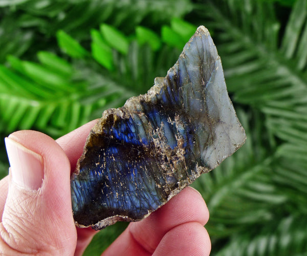 Labradorite Palm Stone, Polished Gemstone, Labradorite, Crystals, Raw Labradorite, Raw Crystals, Minerals B1138