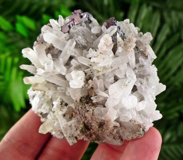 Amazing Quartz with Galena, Crystals, Minerals, Natural Crystals, Raw Crystals and Minerals B128