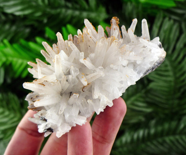 Quartz with Calcite and Sphalerite, Raw Crystal, Natural Mineral, Spirituality Crystals, Quartz Crystal B839