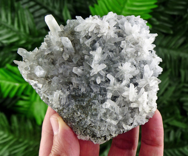 Rare Quartz Crystallization, Milky Quartz, Raw Crystal, Natural Mineral, Crystal Cluster, Healing Crystal, Mineral Specimen B410