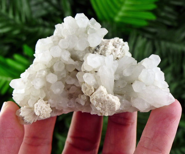 Quartz with Calcite, Quartz Crystal, Raw Crystal, Natural Mineral, Crystal Cluster, Healing Crystal, Calcite B1181