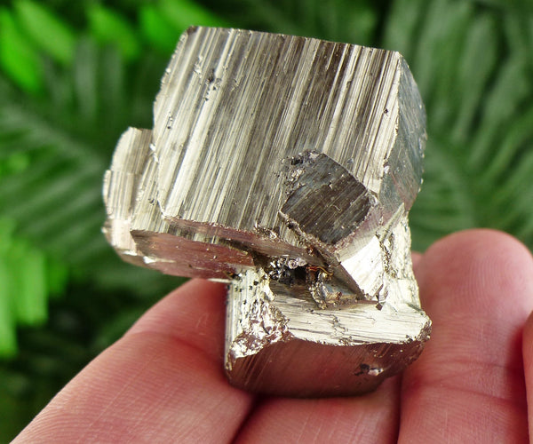 Pyrite, Pyrite Cubes, Shiny Pyrite, Pyrite Crystal, Pyrite Mineral, Fool's Gold Cluster, Natural Crystal, Mineral Stone B1093