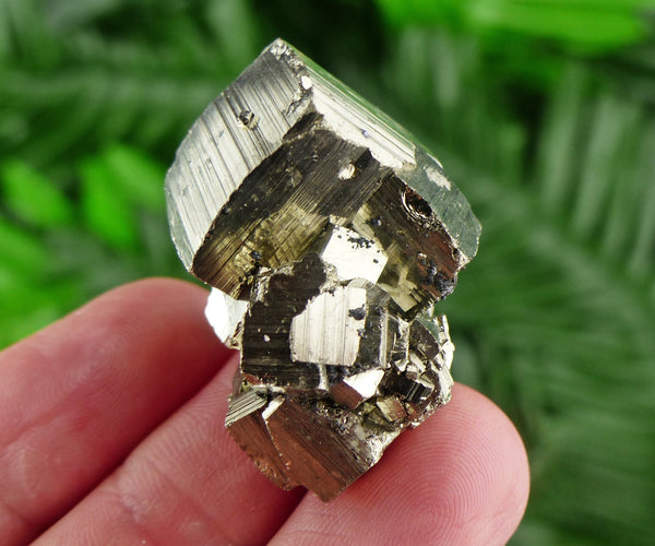 Pyrite, Pyrite Cubes, Shiny Pyrite, Pyrite Crystal, Pyrite Mineral, Fool's Gold Cluster, Natural Crystal, Mineral Stone B293