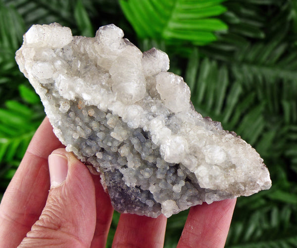 Chalcedony with Calcite, Calcite Crystal, Chalcedony, Raw Crystal, Natural Mineral, Crystal Cluster, Healing Crystal, Mineral Specimen B896