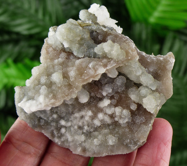 Rare Chalcedony with Chlorite Crystal, Mineral, Natural Crystal, Raw Crystals, Healing Crystals B1252