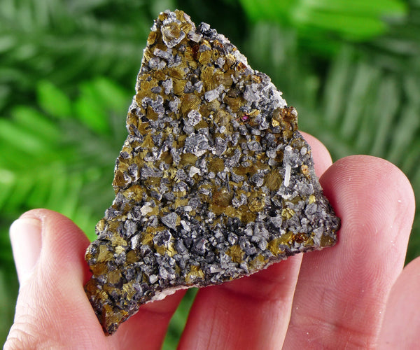 Chalcopyrite with Sphalerite, Raw Crystal, Natural Mineral, Spirituality Crystal, Mineral Specimen B1597