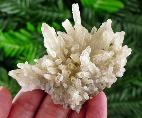 Amazing Quartz with Calcite , Quartz Crystal, Natural Mineral, Raw Crystals, Crystal Cluster, Quartz Cluster B1280