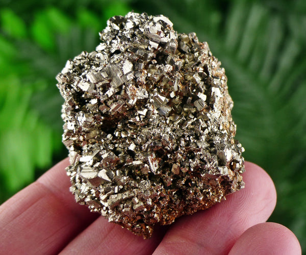 Pyrite Crystal, Pyrite Cubes, Shiny Pyrite, Pyrite Crystal, Pyrite Mineral, Fool's Gold Cluster, Natural Crystal, Mineral Stone B1357