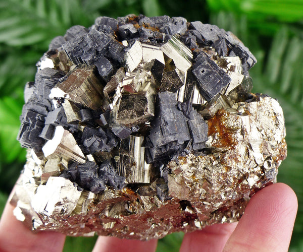 Amazing Galena with Pyrite, Raw Crystals, Mineral, Natural Crystal, Crystals, Minerals, Pyrite B1731