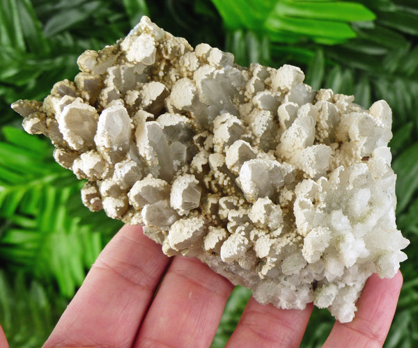 Quartz with Calcite, Quartz Crystal, Raw Crystal, Natural Mineral, Crystal Cluster, Healing Crystal, Calcite B1967