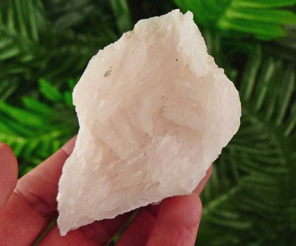 Amazing Pink Manganoan Calcite, Pink Crystal, Spiritual Crystal, Rose Crystal, Raw Crystal, Natural Mineral B1984