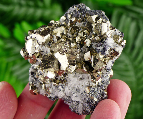 Amazing Quartz with Shiny Pyrite, Mineral Specimen, Natural Crystal Raw Quartz, Raw Crystal, Natural Mineral, Crystal Cluster B1795