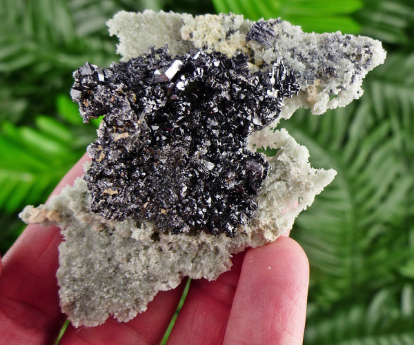 Amazing Quartz with Sphalerite, Raw Crystal, Natural Mineral, Healing Crystal, Spirituality Crystal, Mineral Specimen B1445