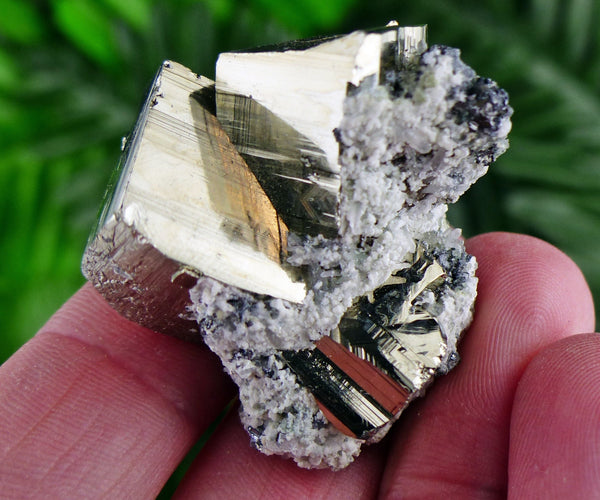 Amazing Pyrite with Quartz, Raw Crystal, Natural Mineral, Healing Crystal, Spirituality Crystal, Mineral Specimen B2250