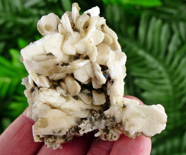 Amazing Calcite with Quartz and Pyrite, Raw Crystal, Natural Mineral, Healing Crystal, Spirituality Crystal, Mineral Specimen B2266