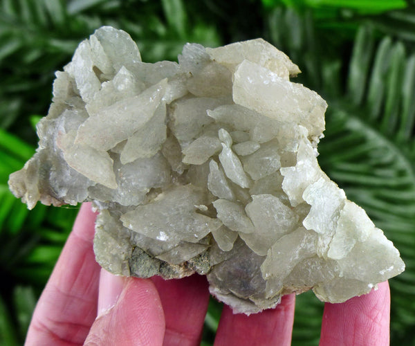 Amazing Calcite with Chlorite, Raw Crystal, Natural Mineral, Healing Crystal, Spirituality Crystal, Mineral Specimen B2245