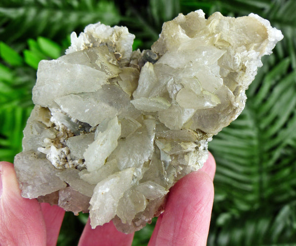 Amazing Calcite with Chlorite and Quartz, Raw Crystal, Natural Mineral, Healing Crystal, Spirituality Crystal, Mineral Specimen B2393