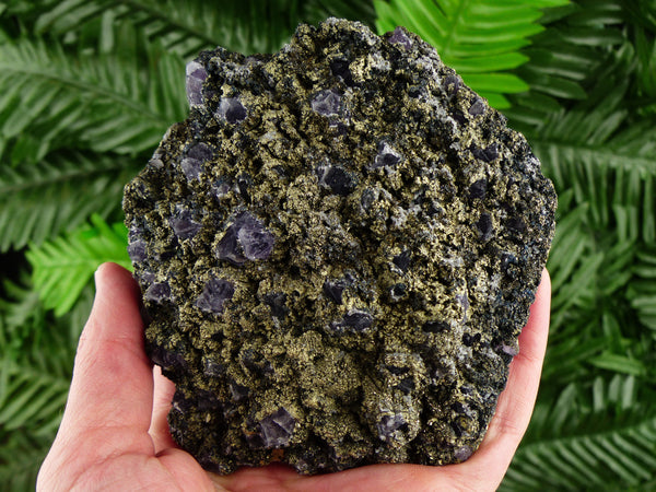 Only In Our Store Rare Amethyst with Chalcopyrite From Famous Chala Mine, Bulgaria, Crystal, Mineral B2562