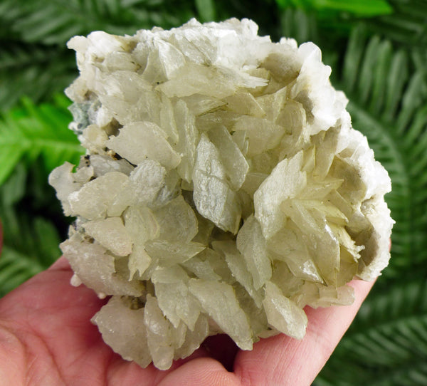 Amazing Calcite with Chlorite, Raw Crystal, Natural Mineral, Healing Crystal, Spirituality Crystal, Mineral Specimen B2659