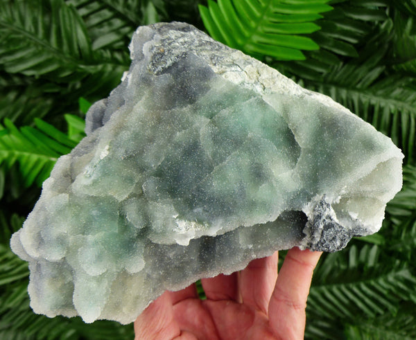 Amazing Big Energy Green Chalcedony with Chrysoprase , Crystals, Natural Crystal, Raw Crystals, Healing Crystals B2671