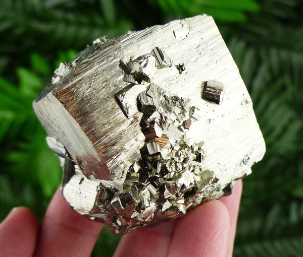 Amazing BIG Pyrite (Fool's Gold)  from Bulgaria, Shiny Pyrite, Pyrite Cube,  Crystal, Mineral, Natural Crystal B2607