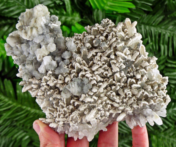 Amazing Milky Quartz with Calcite and Chlorite, Crystal, Mineral, natural Crystal, Raw Crystals B2981