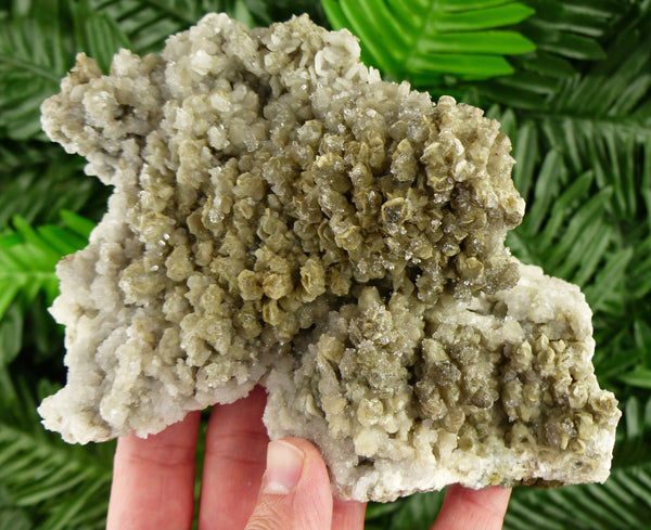 Amazing Calcite with Chlorite, Raw Crystal, Natural Mineral, Healing Crystal, Spirituality Crystal, Mineral Specimen B2748