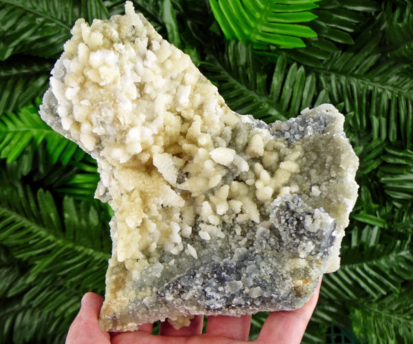 Amazing Big Calcite with Chalcedony, Raw Crystal, Natural Mineral, Healing Crystal, Spirituality Crystal, Mineral Specimen B3061