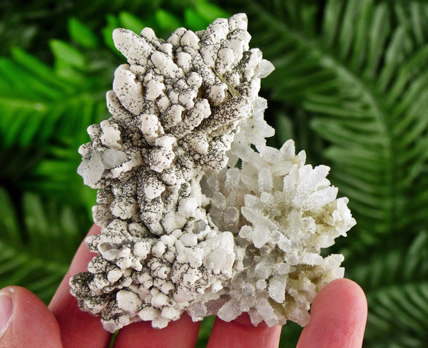 Amazing Milky Quartz with Calcite and Chlorite, Crystal, Mineral, natural Crystal, Raw Crystals B2793