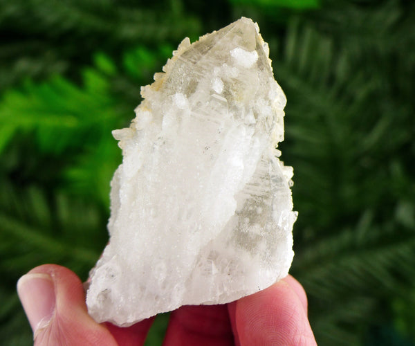 Amazing Milky Quartz with Calcite, Raw Crystal, Natural Mineral, Healing Crystal, Spirituality Crystal, Mineral Specimen B2965