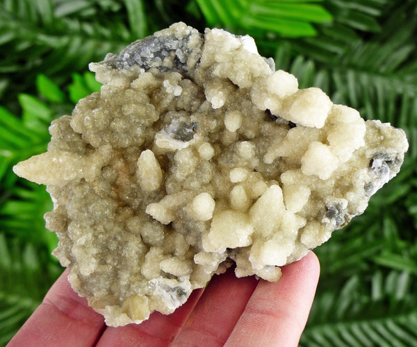 Amazing Calcite with Chalcedony, Raw Crystal, Natural Mineral, Healing Crystal, Spirituality Crystal, Mineral Specimen B3096