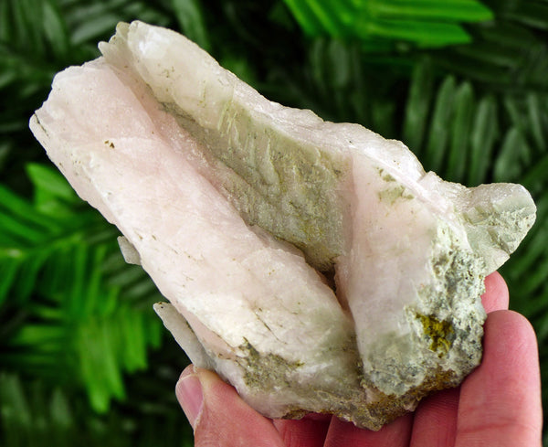 Amazing Calcite with Chlorite, Raw Crystal, Natural Mineral, Healing Crystal, Spirituality Crystal, Mineral Specimen B3055