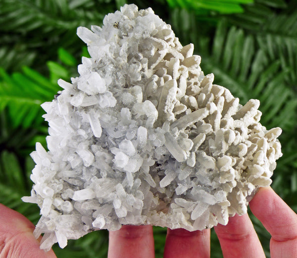 Amazing Quartz cover with Calcite ,  Crystal, Mineral, natural Crystal, Raw Crystals, Calcite Crystal, Quartz Crystal  B3057