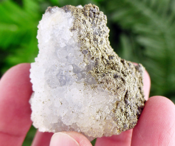 Amazing Chalcedony with Pyrite, Raw Crystal, Natural Mineral, Healing Crystal, Spirituality Crystal, Mineral Specimen B3240