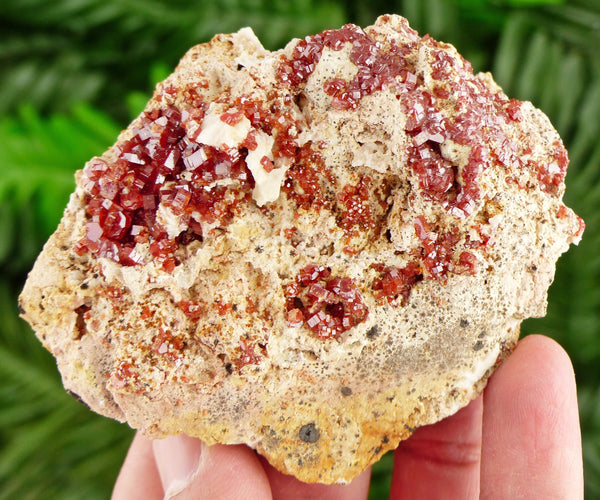 Very Nice Vanadinite Crystal, Raw Crystal, Natural Mineral, Healing Crystal, Spirituality Crystal, Mineral Specimen B3130