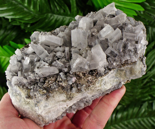 Amazing Big Baryte with Pyrite, Raw Crystal, Natural Mineral, Healing Crystal, Mineral Specimen B3369