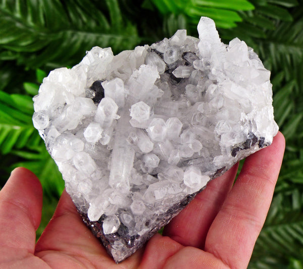 Amazing Milky Quartz with Sphalerite, Raw Crystal, Natural Mineral, Healing Crystal, Mineral Specimen B3466