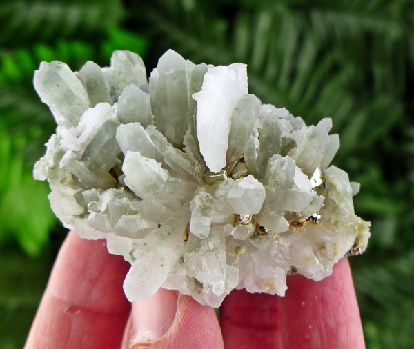 Amazing Quartz with Chlorite and Pyrite Crystal, Raw Crystal, Natural Mineral, Healing Crystal, Mineral Specimen B3568