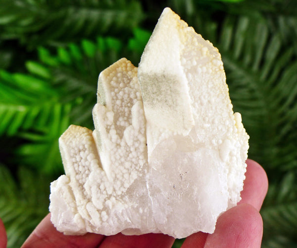 Amazing Milky Quartz with Calcite, Raw Crystal, Natural Mineral, Healing Crystal, Mineral Specimen B3539