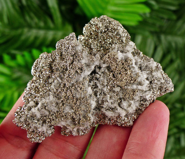 Amazing Pyrite with Quartz , Raw Crystal, Natural Mineral, Healing Crystal, Mineral Specimen B3437