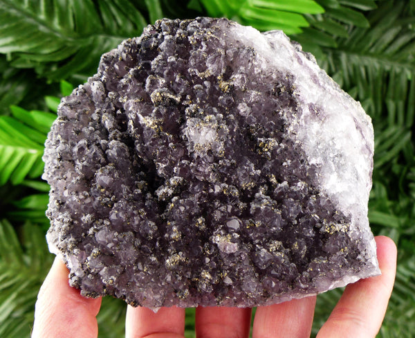 Amazing Amethyst with Pyrite Crystal, Raw Crystal, Natural Mineral, Healing Crystal, Mineral Specimen B3522