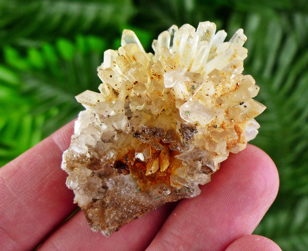 Amazing Quartz with Iron Oxide, Raw Crystal, Natural Mineral, Healing Crystal, Mineral Specimen B3248