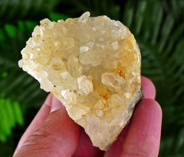 Amazing Quartz with Iron Oxide, Raw Crystal, Natural Mineral, Healing Crystal, Mineral Specimen B3247